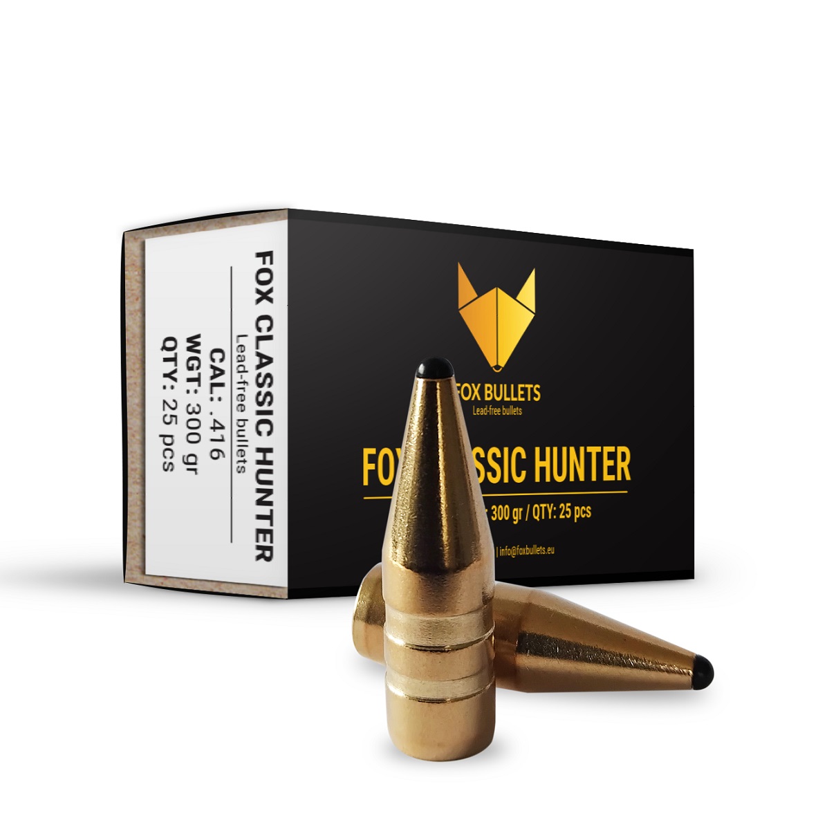 Fox Bullets Classic Hunter Geschosse - .416