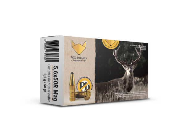 Classic Hunter Munition bleifrei 5,6x50 R Mag. Classic Hunter Munition bleifrei 5,6x50 R Mag.