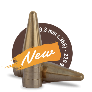 Foxbullets Classic Hunter Geschosse Tipless - 9,3 mm