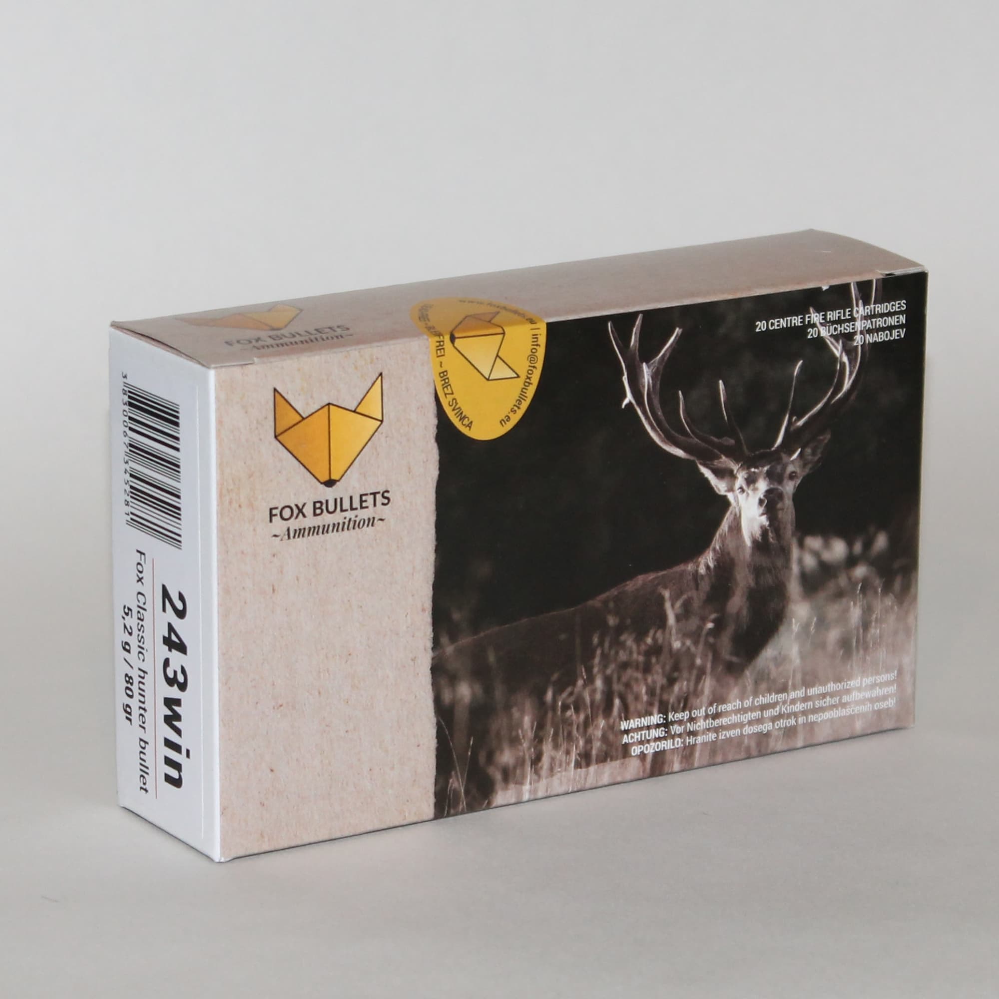 Classic Hunter Munition bleifrei .243 Winchester Classic Hunter Munition bleifrei .243 Winchester