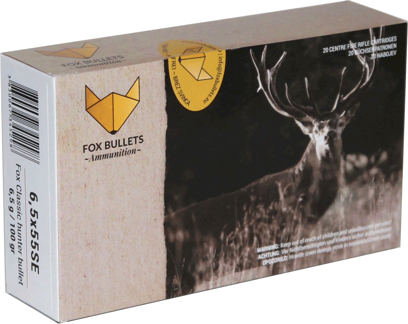 Classic Hunter Munition bleifrei 6,5x55 SE Classic Hunter Munition bleifrei 6,5x55 SE
